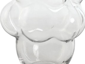 Βάζο Home ESPRIT Διαφανές Κρυστάλλινο 19 x 19 x 24 cm