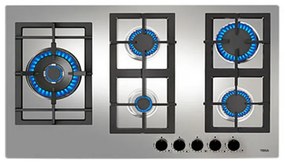 Teka EFX 90.1 5G LEFT Ανοξείδωτες εστίες γκαζιού 86cm Inox