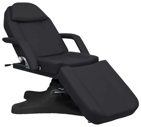 vidaXL Κρεβάτι - Πολυθρόνα Αισθητικής Μαύρο 180 x 62 x (86,5-118) εκ.