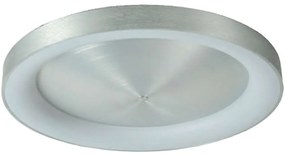 Φωτιστικό Οροφής - Πλαφονιέρα 77-8158 Led 80cm Amaya Nickel Mat Homelighting Αλουμίνιο,Ακρυλικό