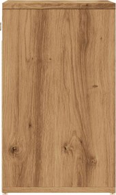 vidaXL Ντουλάπι παπουτσιών Δρυς τεχνίτης 52x30x50 cm