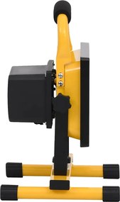 vidaXL Επαναφορτιζόμενος Προβολέας LED με Λαβή Ψυχρό Λευκό 30 W