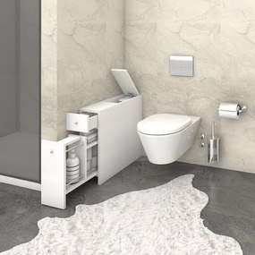 Bathroom Cabinet Smart - White White