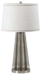 Artekko Lamp Φωτιστικό Επιτραπέζιο Μεταλλικό με Γυαλί (40.6x40.6x74.9)cm