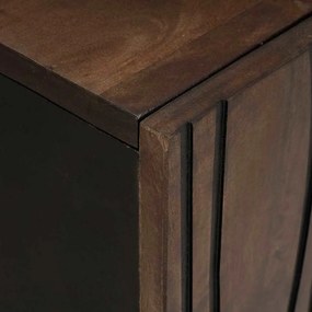 vidaXL Σετ Επίπλων Μπάνιου με συρτάρι 3 pcs Καφέ 180 x 33 x 75 εκ.