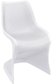 Πολυθρόνα πολυπροπυλένιου Bloom White