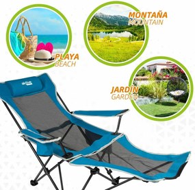 Αιώρα καρεκλών Aktive 152 x 54 x 75 cm Μπλε