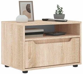 vidaXL ντουλάπι τηλεόρασης VISNES Δρυς Sonoma 60x40x38 cm