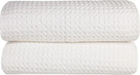 Κουβέρτα Πικέ Υπέρδιπλη (230x250) Kentia Loft Illusion Λευκό