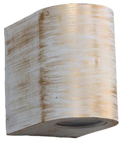 Σποτ Εξωτερικού Χώρου Heronia 15-0204 White/Bronze