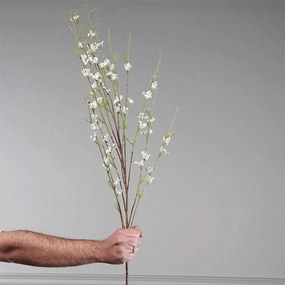 Τεχνητό Κλωνάρι Άνθος 6701-7 120cm White Supergreens Polyethylene