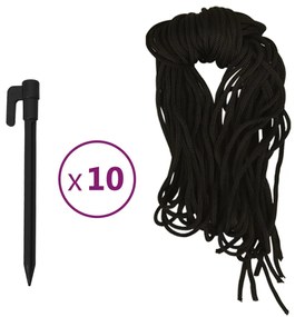 vidaXL Αψίδα Φουσκωτή Χριστουγεννιάτικη με LED 380 εκ.