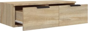 vidaXL Ντουλάπι Τοίχου Sonoma Δρυς 68x30x20 εκ. Επεξεργασμένο Ξύλο