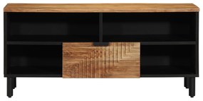 vidaXL Ντουλάπι Τηλεόρασης 100x33,5x46 εκ Κατασκευασμένο από Μασίφ Ξύλο Ακακίας