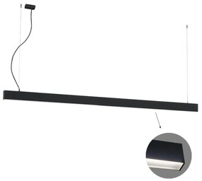 Γραμμικό Φωτιστικό Κρεμαστό Viokef Ciba 3916-00338-3-B-M-D3 L3380 3000K Dimmable Μαύρο Ματ
