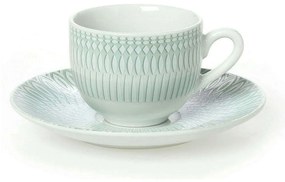 Φλυτζάνι Καφέ Με Πιατάκι Amalfi 25.372.17 100ml Veraman Cryspo Trio Porcelain