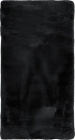 Χαλί Διαδρόμου Γούνινο (80x160) Βιοκαρπέτ Cloud R01 Black