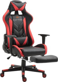 Καρέκλα Gaming Raptor Stellar-Κόκκινο