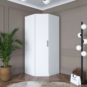 Ντουλάπα Λευκό BRANEL 91x57.5x210
