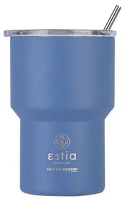 ESTIA ΘΕΡΜΟΣ MUG LITE SAVE THE AEGEAN 400ml DENIM BLUE