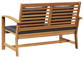 vidaXL Σετ Καναπέ Κήπου 2 pcs Καστανό Μασίφ ξύλο teak