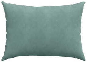 vidaXL Μαξιλάρι Καναπέ 2 pcs Θαλασσί 70 x 50 cm Υφασμάτινο Κορντουρά