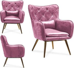 Πολυθρόνα Gift Decor Ροζ 68 x 92 x 70 cm