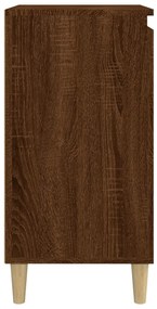 vidaXL Κομοδίνο Καφέ δρυς 40x35x70 εκ. από Επεξεργασμένο Ξύλο