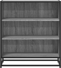 vidaXL Sideboard Grey Sonoma Κατασκευασμένο ξύλο και μέταλλο
