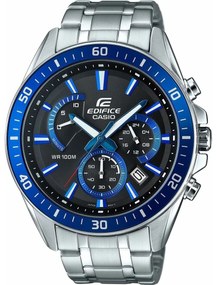 Ανδρικά Ρολόγια Casio EFR-552D-2AVUEF Ασημί (Ø 47 mm)