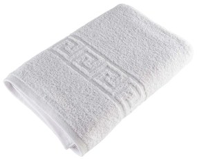 Πετσέτα Ξενοδοχείου Μαίανδρος White 100% Cotton 500gsm Body 70x140cm 100% Cotton