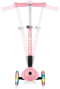 Globber Scooter Junior Foldable Fantasy Lights Flowers Pastel Pink