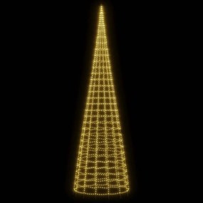 vidaXL Χριστουγεννιάτικο δέντρο LED 3000 LEDs Ζεστό Λευκό 800 εκ.