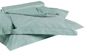 Σεντόνι Με Λάστιχο True Col 0102 Green Kentia Υπέρδιπλo 160x225cm 100% Cotton Percale