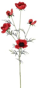 MarHome ΚΛΑΔΙ ΑΝΕΜΩΝΗ ΚΟΚΚΙΝΟ - Y80cm 24/120KIB  00-10018(2214-1)