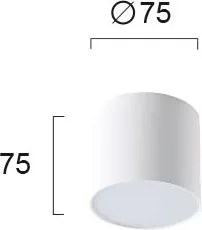 Φωτιστικό Πλαφονιέρα LED Viokef Jaxon White 4157300