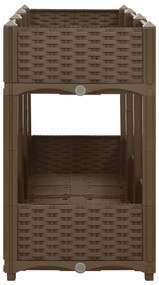 vidaXL Ζαρντινιέρα 120 x 40 x 71 εκ. από Πολυπροπυλένιο