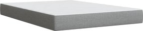 vidaXL Κρεβάτι Boxspring με Στρώμα Αν. Πράσινο 160x200εκ Υφασμάτινο