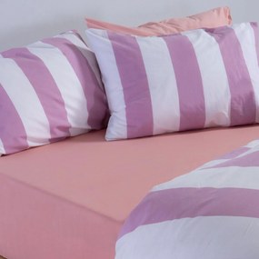 Σεντόνια Διπλά (Σετ) Nef-Nef Homeware Casual Vertia Mauve