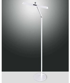 Φωτιστικό Δαπέδου Beba 3775-11-102 44x36x106cm Dim Led 1340lm 12W White Fabas Luce