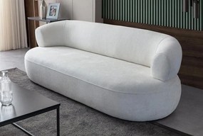 3-Seat Sofa Roma - White White