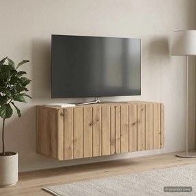 vidaXL Τοποθετούμενος στον τοίχο τηλεοπτικός ερμάριος Artisan Δρυς