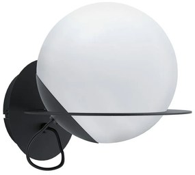 Φωτιστικό Τοίχου - Απλίκα Sabalete 98365 White-Black Eglo Metal, Glass