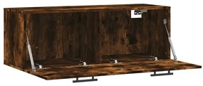 vidaXL Ντουλάπι Τοίχου Καπνιστή δρυς 100x36,5x35εκ. Επεξεργασμένο Ξύλο