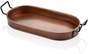 Δίσκος Σερβιρίσματος 742TMA5637 54x23x5cm Copper Hermia Metal