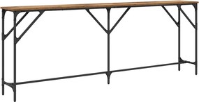 vidaXL Τραπέζι κονσόλας Παλιό Ξύλο 200 x 29 x 75 cm