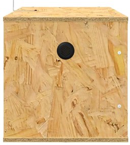 vidaXL Terrarium Καφέ 60 x 30 x 30 cm OSB