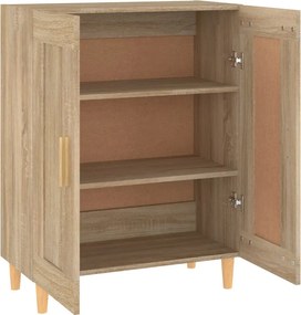 vidaXL Ντουλάπι Sonoma Δρυς 69,5 x 34 x 90 εκ. από Επεξεργασμένο Ξύλο
