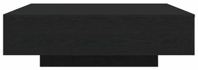 vidaXL Τραπεζάκι Σαλονιού Μαύρη δρυς 100 x 100 x 31 cm