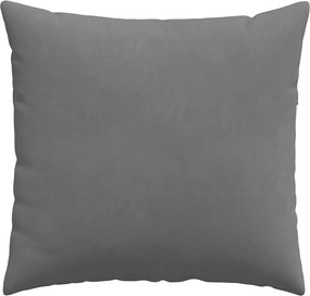 vidaXL Μαξιλάρι Καναπέ 2 pcs Σκούρο Γκρι 45 x 45 cm ύφασμα